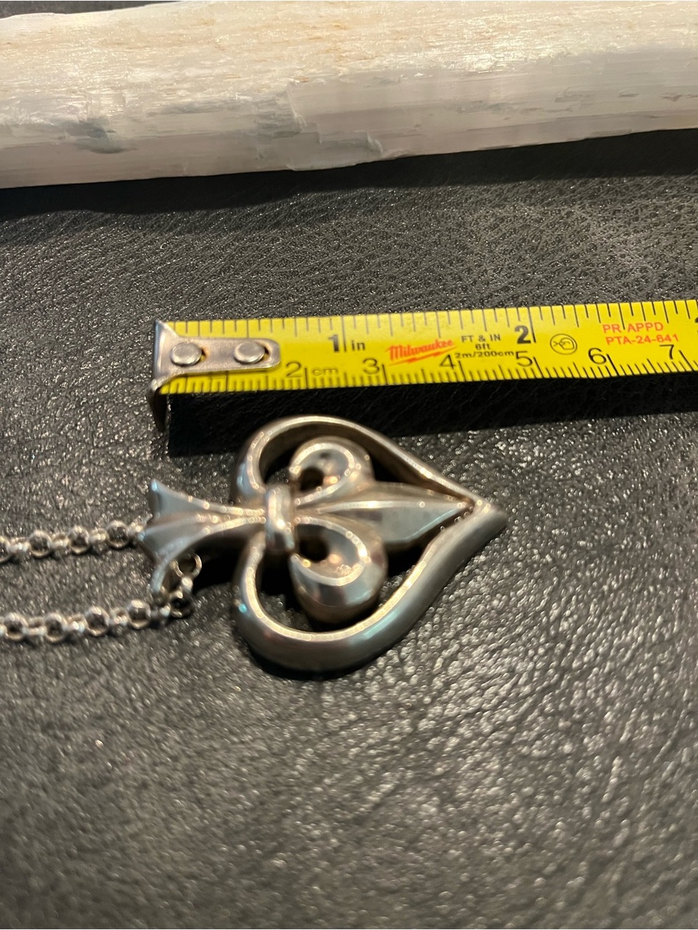 King Baby Studio Sterling Silver Heart Pendant - Picture 6 of 7
